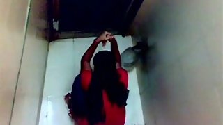 Sexy Sophia college girl caught pissing