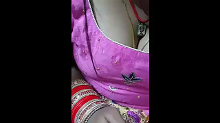 Newly Married Indian Wife Boobs