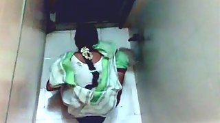 Hiddencam Filmed Indian College Teacher In Bathroom